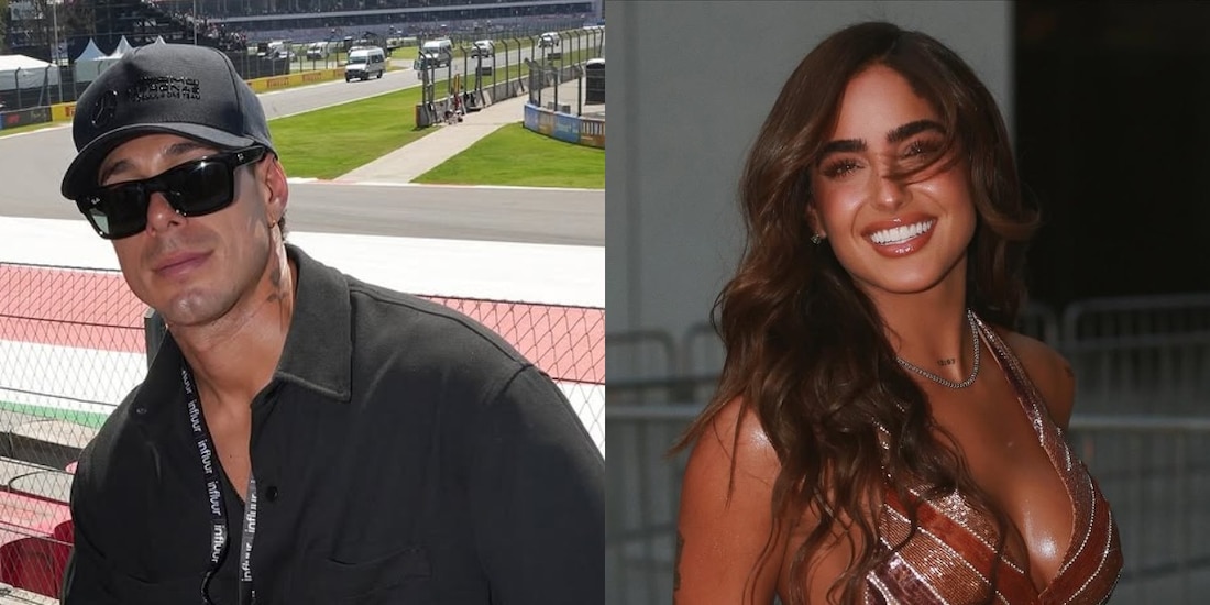 Isabella Ladera con Hugo García