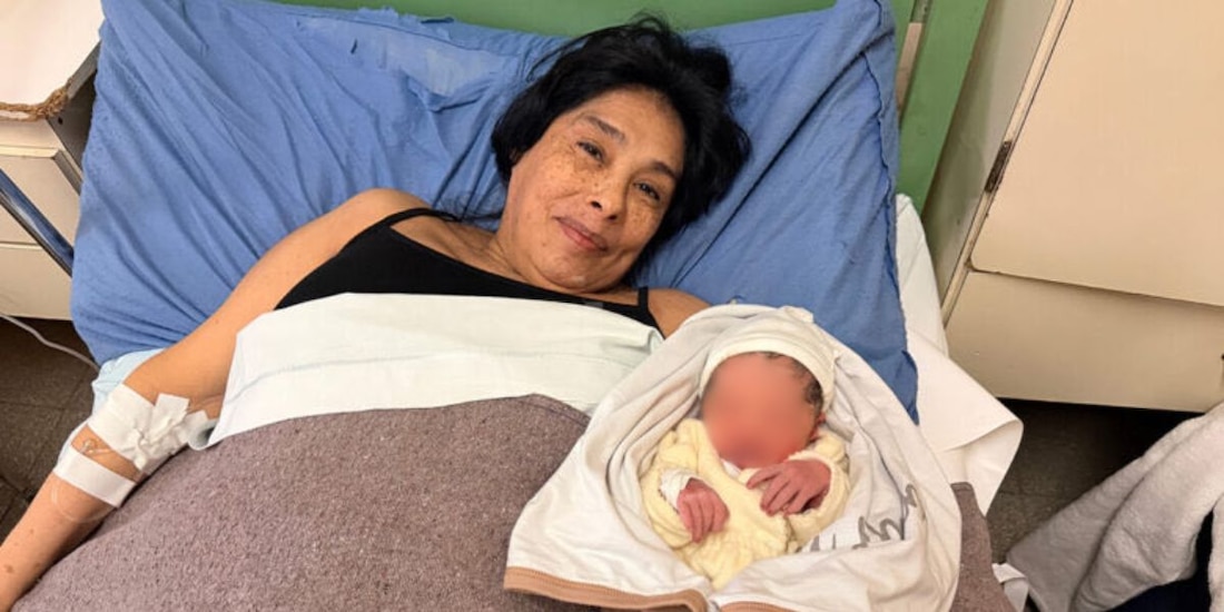 Mabel da a luz a su primer hijo en Argentina