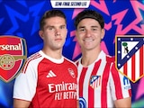 Arsenal es local ante el Atlético de Madrid en la vuelta de semifinales de Champions League.