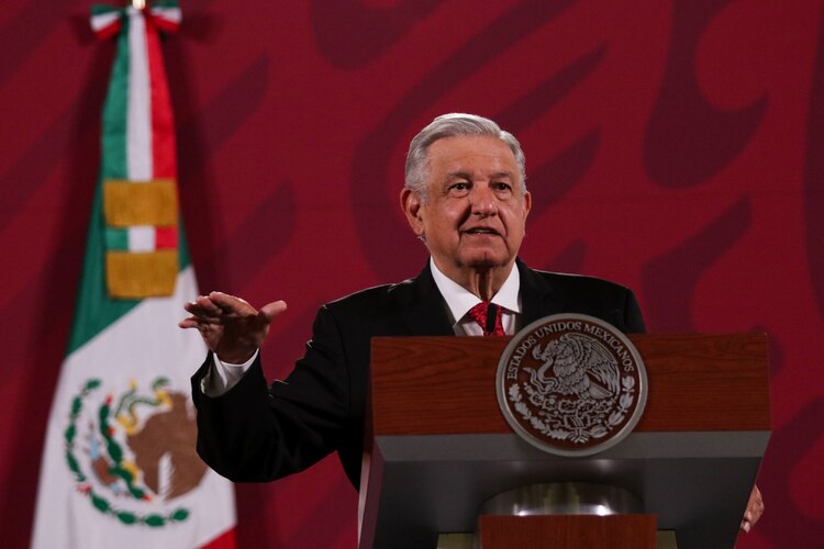 El presidente de México, Andrés Manuel López Obrador, (AMLO)