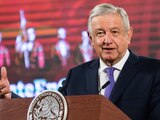 El presidente de México, Andrés Manuel López Obrador, el 26 de octubre de 2020.
