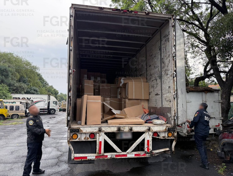 Aseguramiento de más de una tonelada de marihuana en la alcaldía Álvaro Obregón.