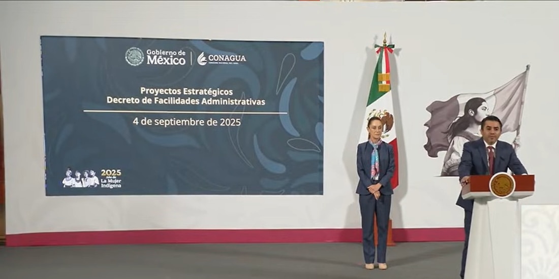 El informe de Conagua en la Mañanera del Pueblo.