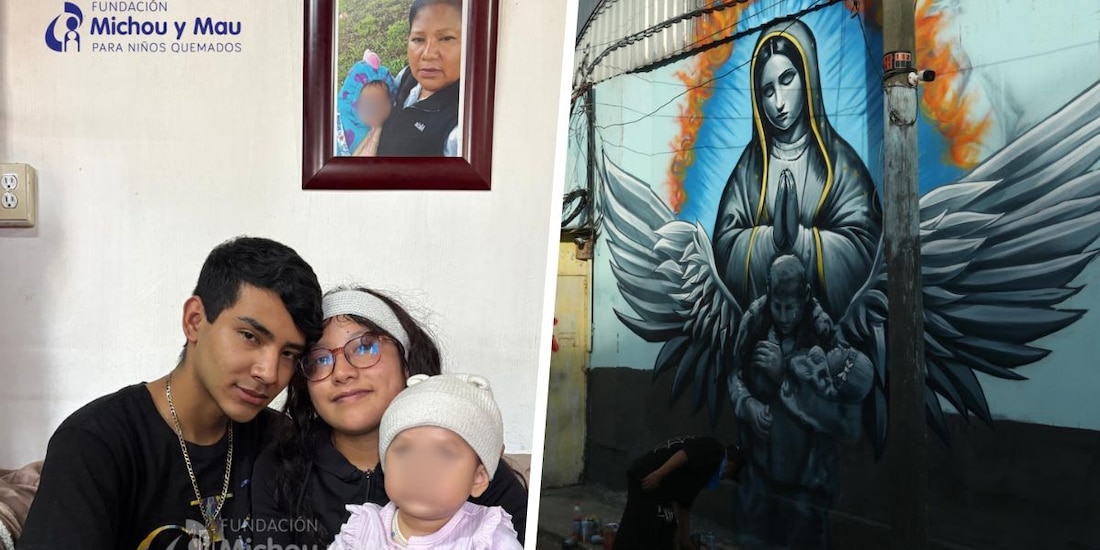 Nieta de "abuelita heroína" volvió a México.