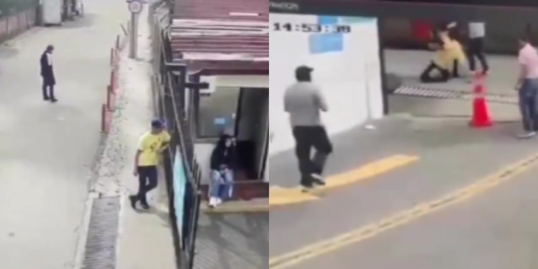 Filtran videos del ataque en el set de Sin senos sí hay paraíso