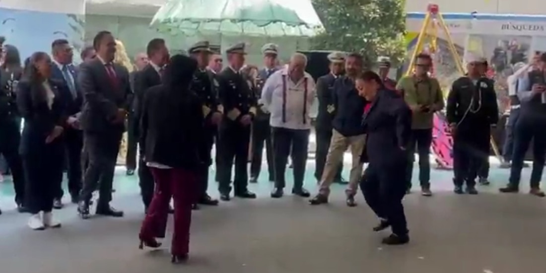 Senadora de Morena genera polémica en redes al bailar ‘El Son de la negra’.