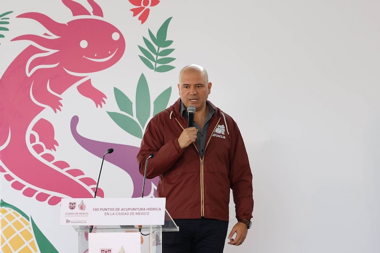 José Mario Esparza Hernández, secretario de Gestión Integral del Agua, el 30 de junio de 2025.