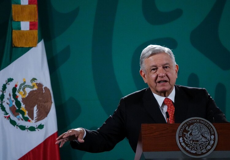 Andrés Manuel López Obrador (AMLO), presidente de México, el 21 de mayo de 2021.