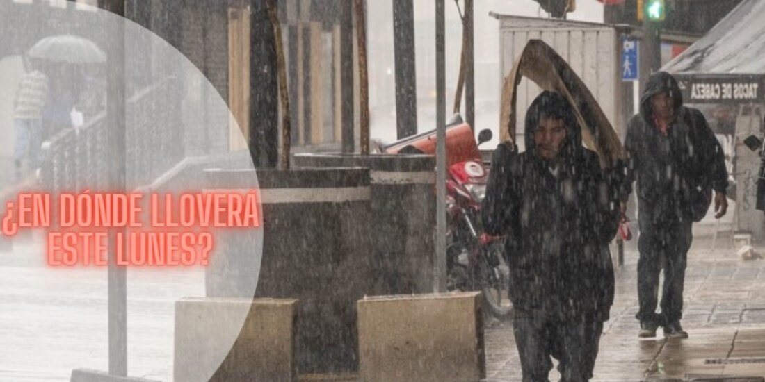 Este lunes 30 de septiembre seguirán las lluvias en la mayor parte del país.
