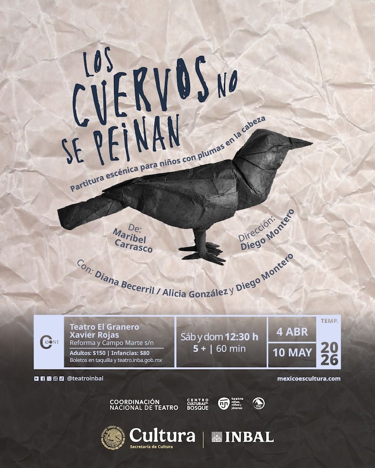 Los cuervos no se peinan. Teatro