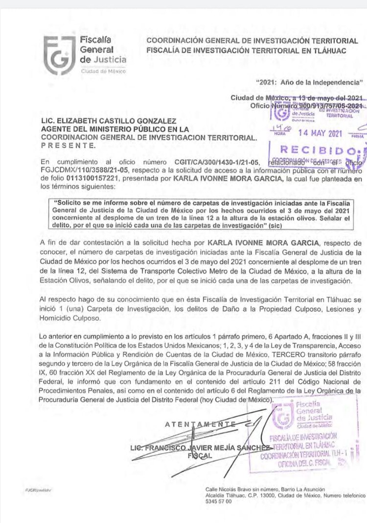 La mayoría de carpetas está asentada en la Fiscalía para la Investigación de Delitos Cometidos por Servidores Públicos.
