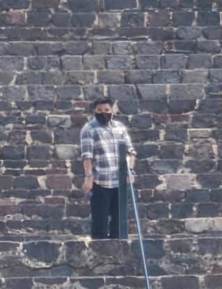 Difunden foto de sospechoso de tiroteo en Teotihuacán.