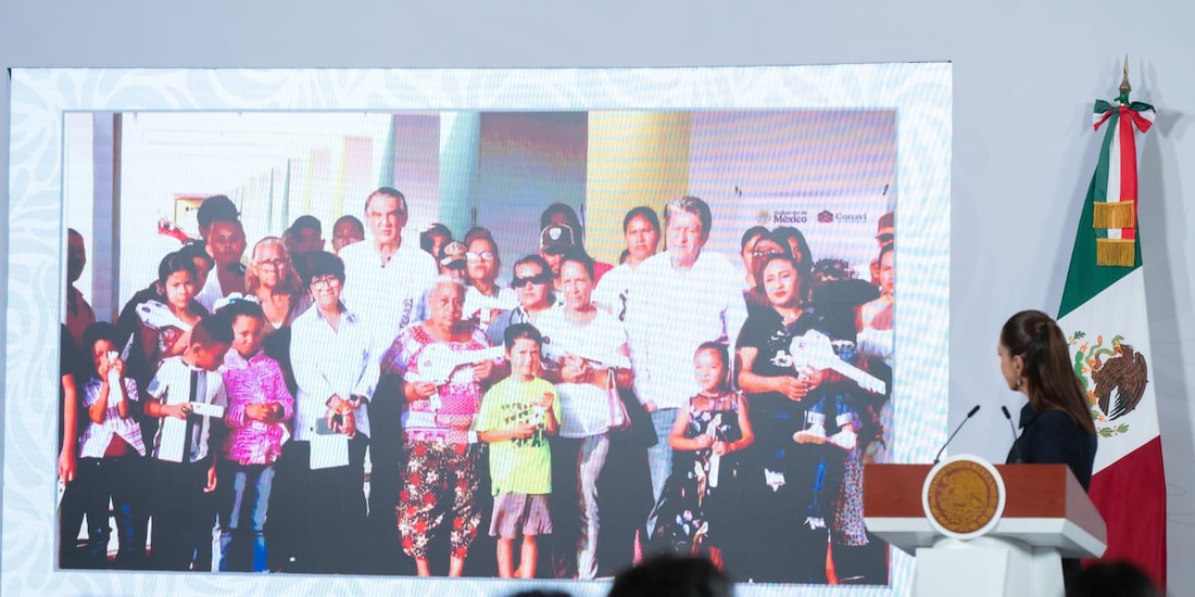 Enlace desde Palacio Nacional hasta Tamaulipas.