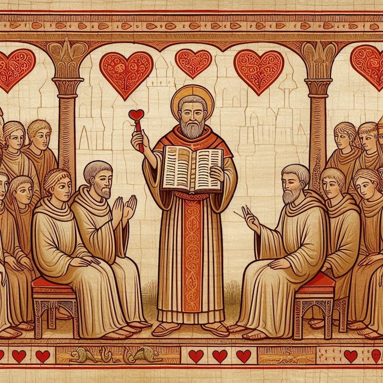 Se cuenta que Valentín oficiaba bodas en privado hasta que fue descubierto.