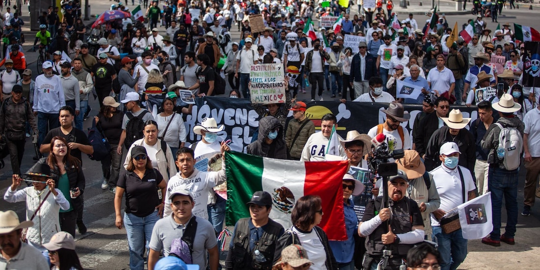 Marcha de la generación Z este 14 de diciembre