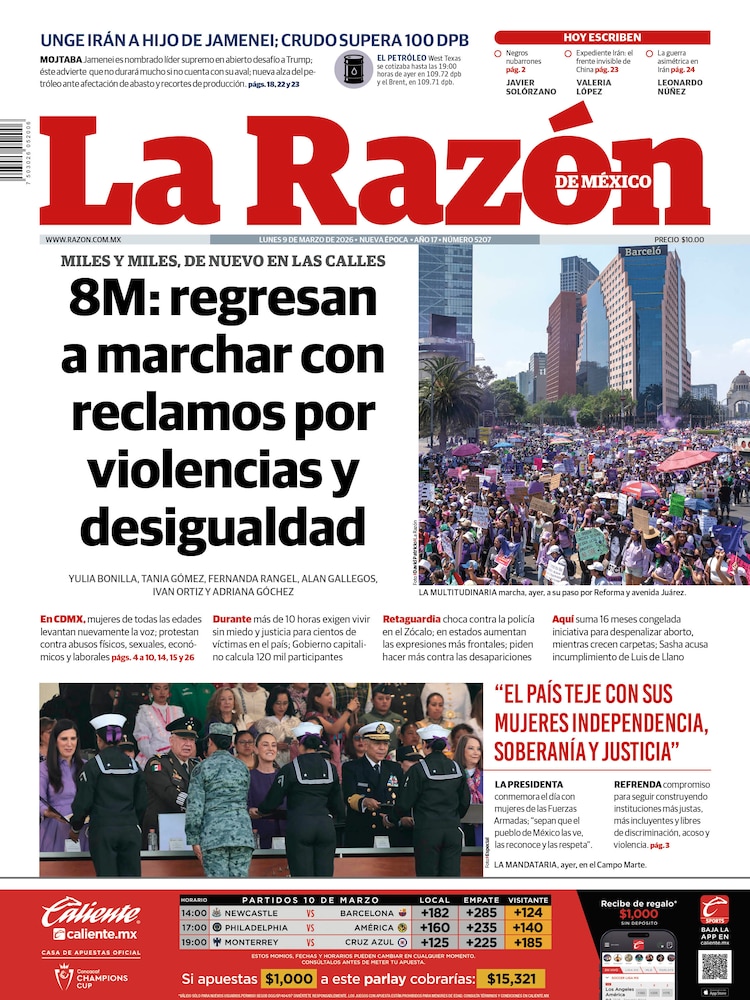 La Razón 09 Marzo 2026
