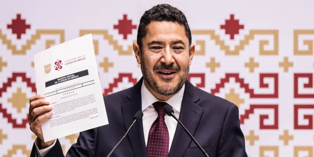 El Jefe de Gobierno, Martí Batres.