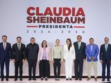 Claudia Sheinbaum se reunió este martes con gobernadores el noreste.