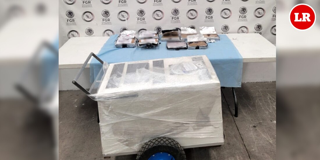 Aseguran empaques con cocaína y fentanilo en empresa de paquetería de Michoacán.