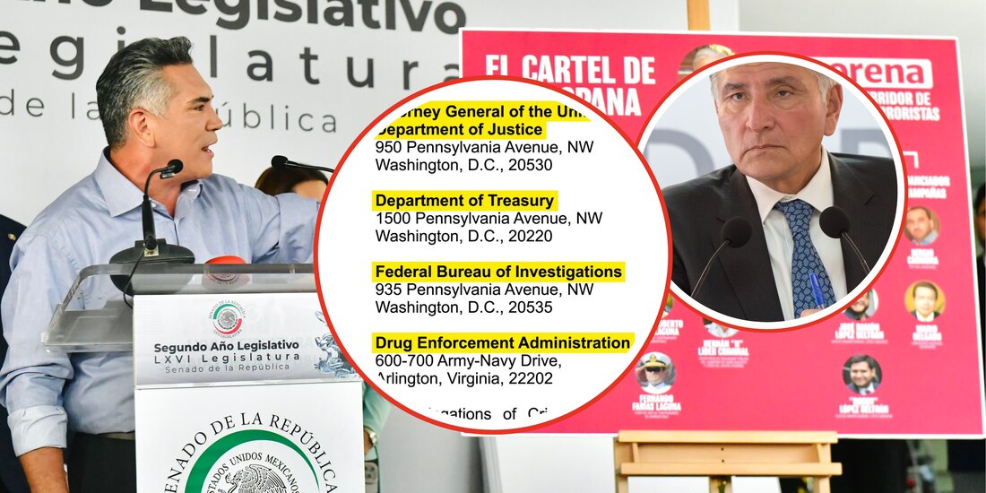 Alito Moreno denuncia ante el FBI y la DEA a Adán Agusto