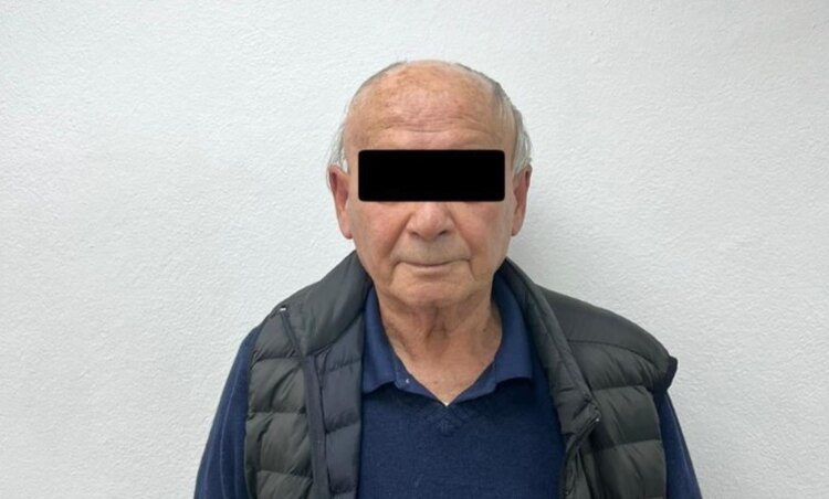 Imagen de este jueves sobre la detención de Guillermo Álvarez.