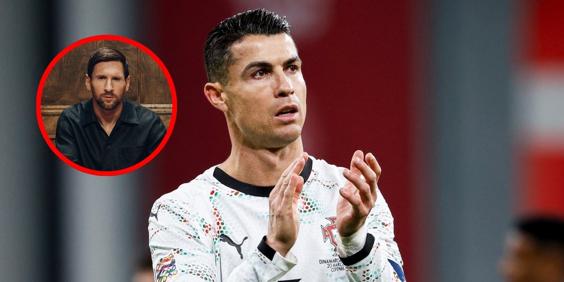 Cristiano Ronaldo habló de Lionel Messi