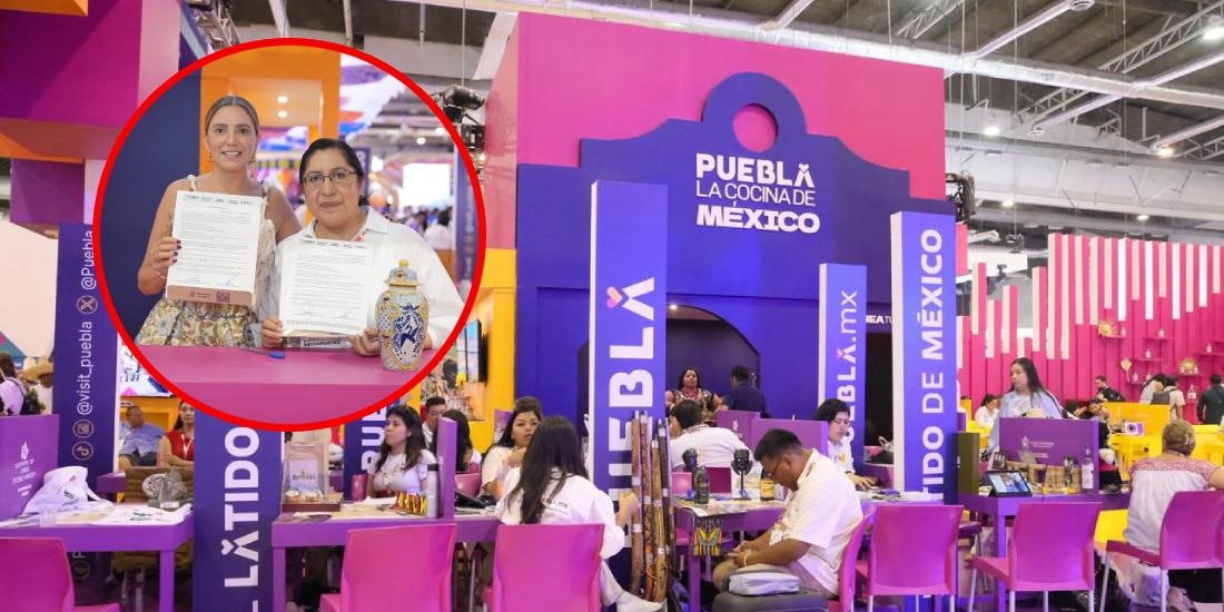Puebla fortalece presencia turística con tres convenios en el Tianguis Turístico de Acapulco.