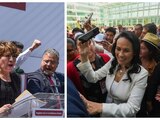 Del Moral y Delfina arrancan procesos electorales para el Estado de México.