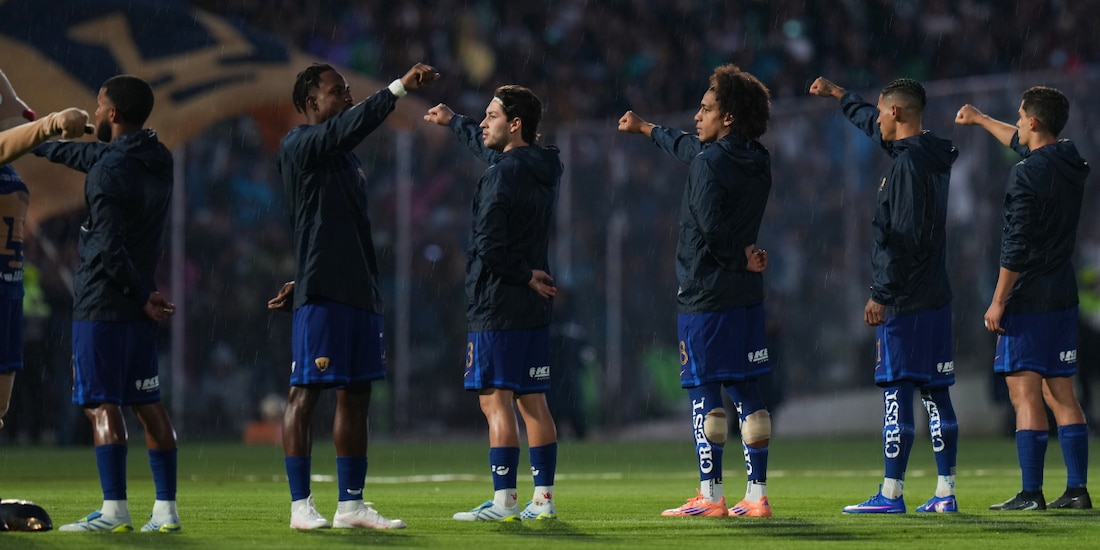 Pumas sufrió una importante baja en el primer tiempo de la vuelta de cuartos de final ante América.