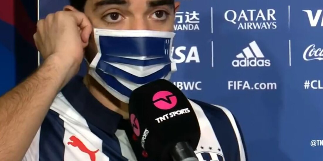 Rodolfo Pizarro aceptó el mal juego de Rayados de Monterrey en el Mundial de Clubes.