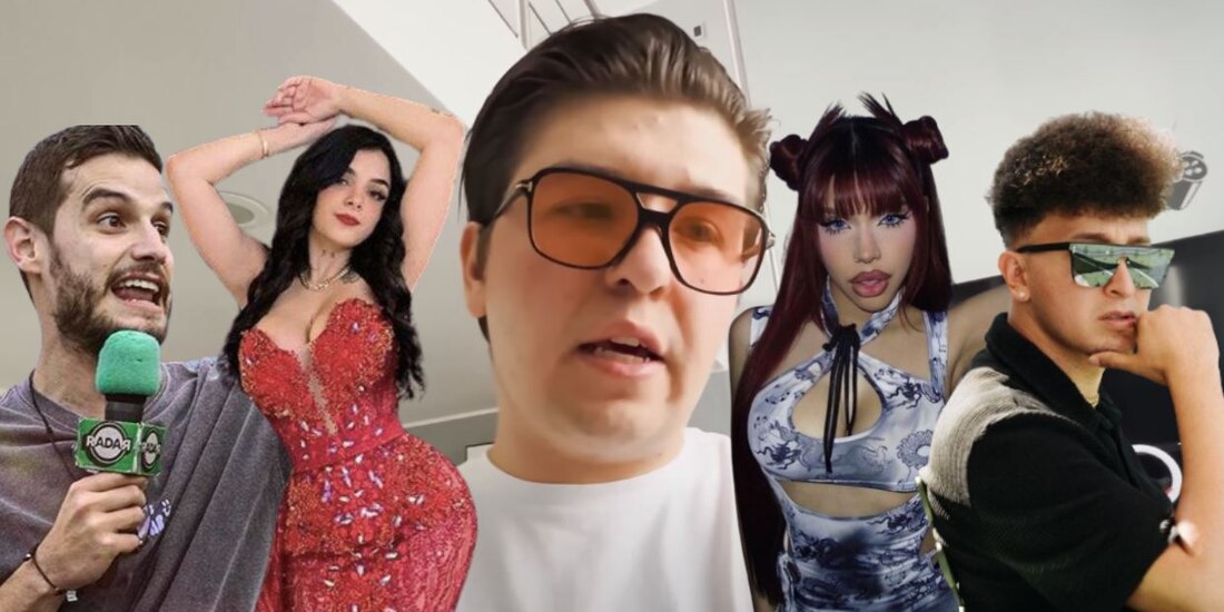 Los influencers que se alejaron de Fofo Márquez por conflictivo y peligroso