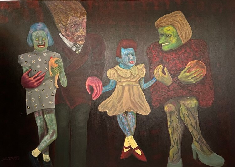 Salón Dès Aztecas. 35 años. Exposición