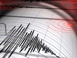 Registro en escala Richter sobre la intensidad de un sismo.