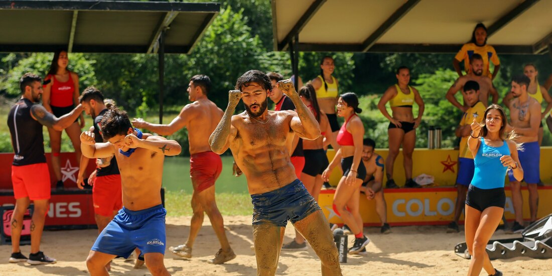 Los atletas de Exatlón México juegan la primera supervivencia