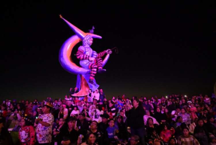 Turistas, el año pasado en el Carnaval de Mazatlán, en Sinaloa.