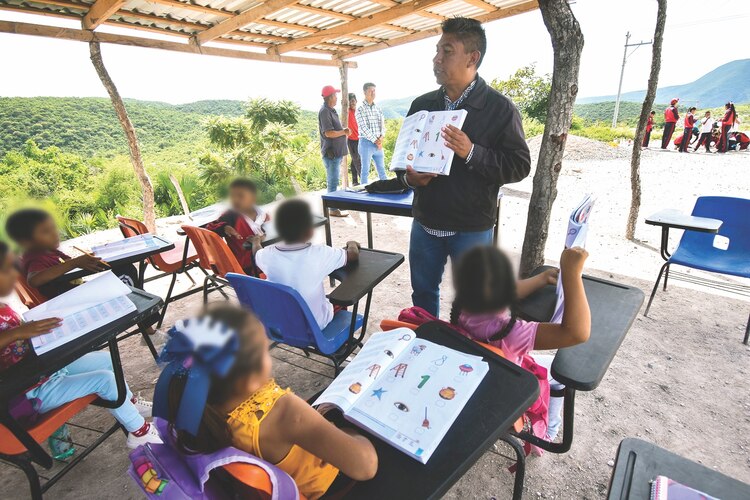 Una escuela en Chilpancingo.