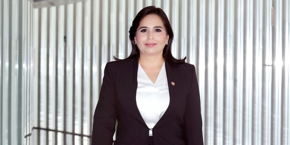 La Senadora del Partido Acción Nacional por Quintana Roo, Mayuli Martínez Simón.