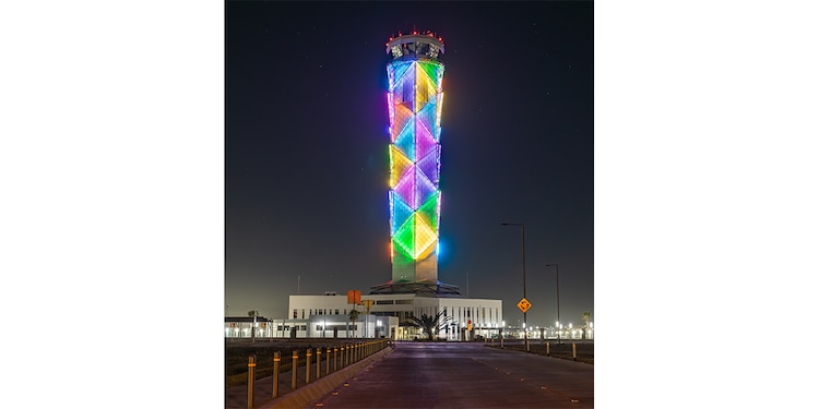 TORRE DE CONTROL del AIFA, en una imagen de archivo