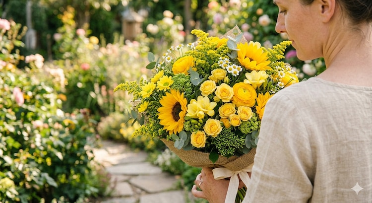 Las mujeres son quienes más reciben flores amarillas el 21 de marzo y septiembre.