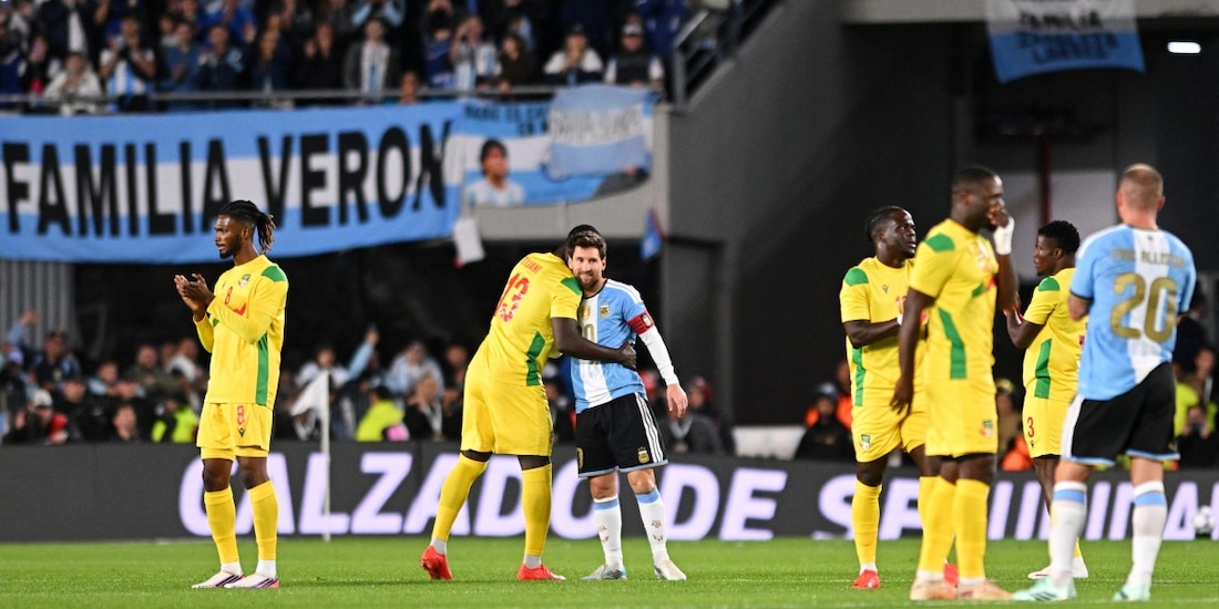 Lionel Messi recibió un minuto de aplausos en el Argentina vs Benín.