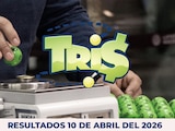 Resultados del Tris de hoy 10 de abril del 2026.