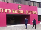 Fachada del Instituto Nacional Electoral