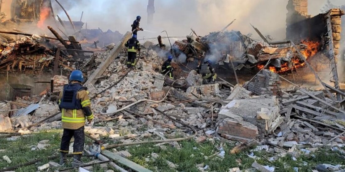 Ataque en escuela de Ucrania