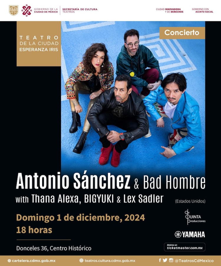 Bad hombre. Concierto de Jazz fusión