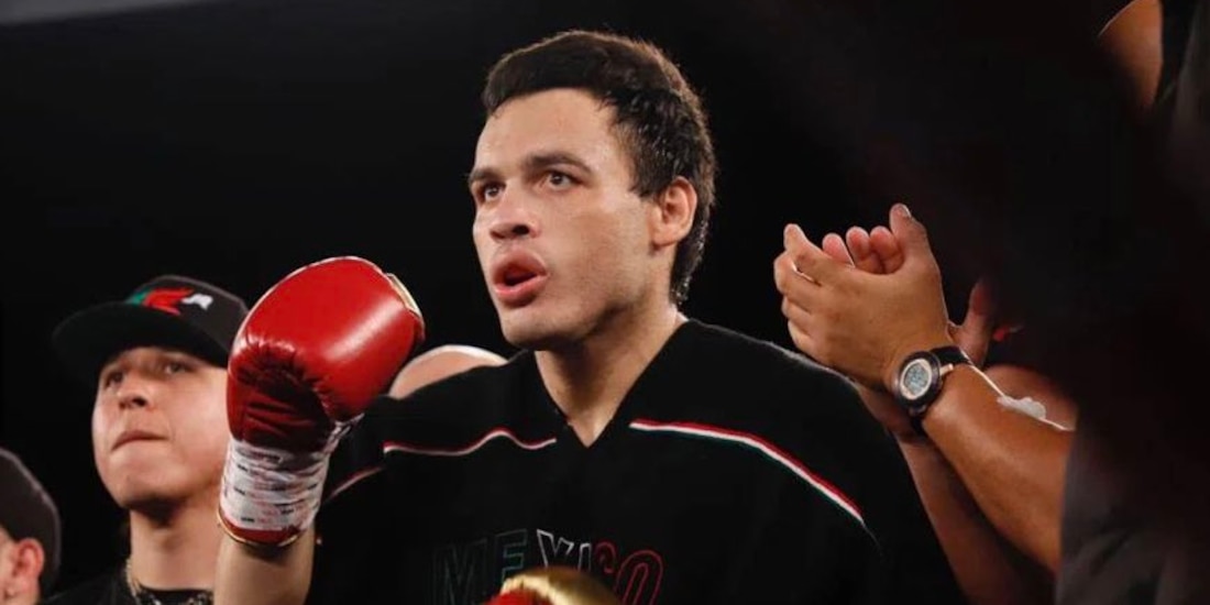 Julio César Chávez Jr., el pasado 18 de diciembre, antes de su pelea de box contra David Zegarra.