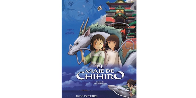 El viaje de Chihiro │ 2001 │ Considerada la obra cumbre del estudio y la carrera de Hayao Miyazki, describe el viaje simbólico de una niña a un mundo fantástico que refleja la disolución de la cultura tradicional.