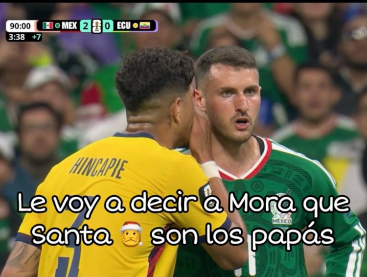 Los mejores memes de la expulsión de Hincapíe por taparse la boca