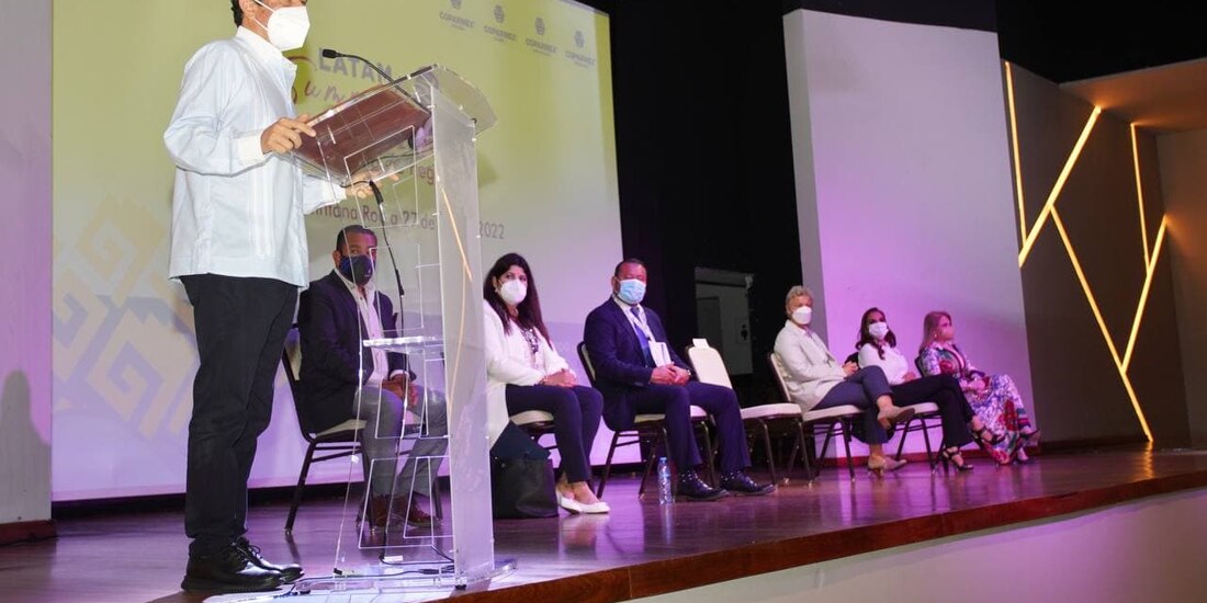 Las actividades del Latam Summit 2022 se llevan a cabo con los protocolos y cuidados de la salud.