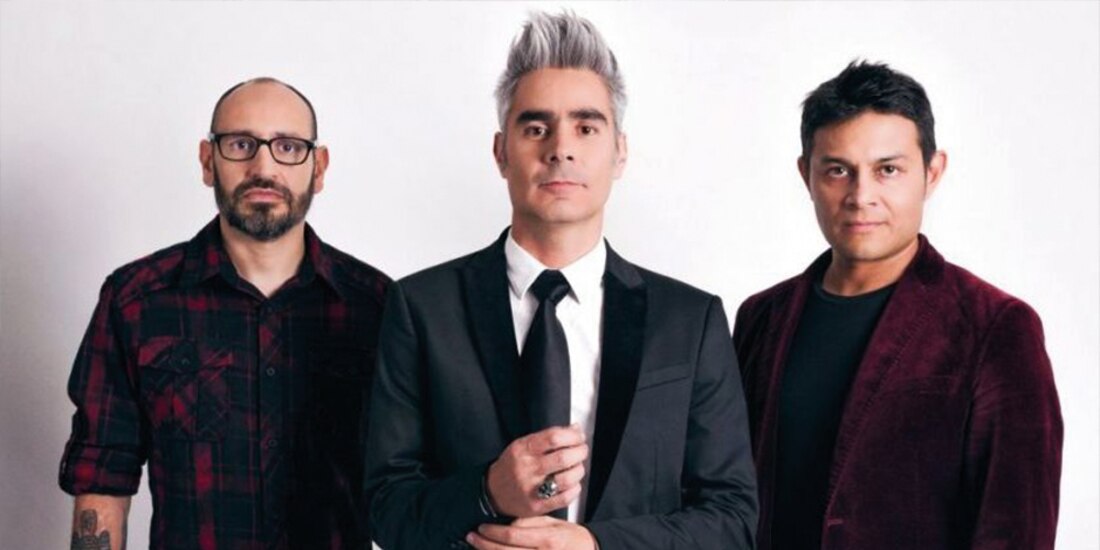 Germán Arroyo, Daniel Gutiérrez y Luis Ernesto Martínez, en una foto de estudio.