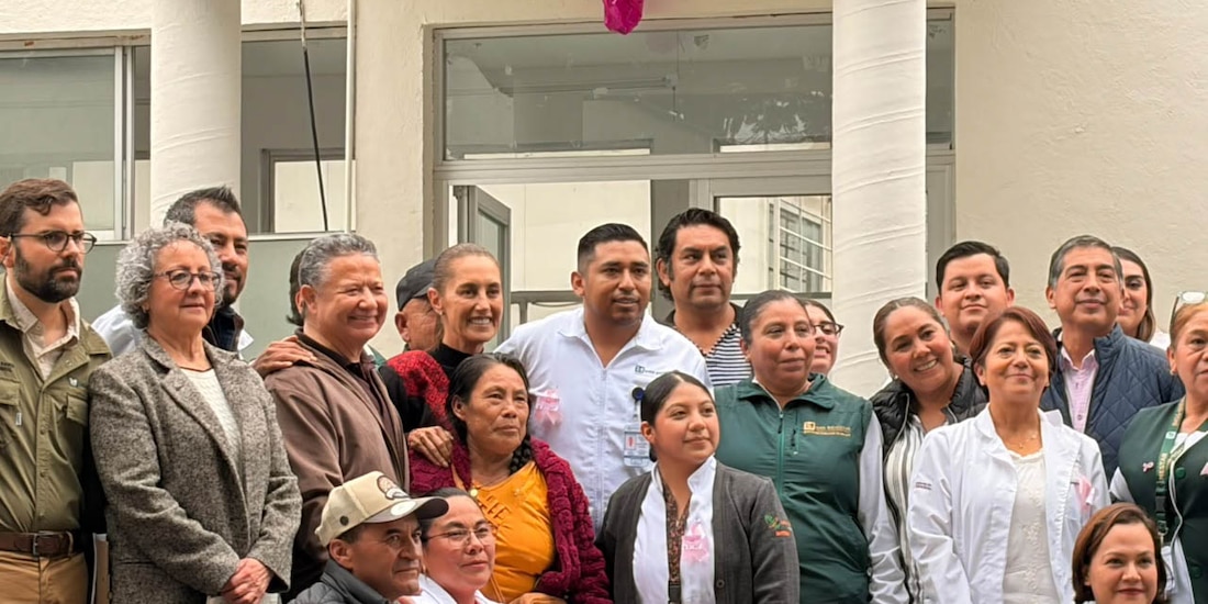 Desde Metztitlán, Sheinbaum y Menchaca inician gira nacional de salud